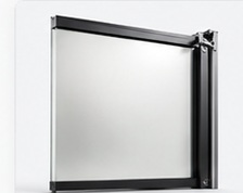 Frosted glass sample